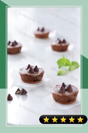 Mini Chocolate Cheesecakes With Mint Filled DelightFullsTM recipe