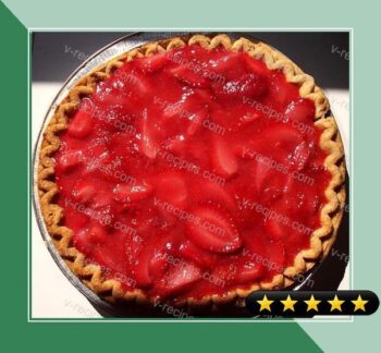 Yadda May's Strawberry Pie recipe