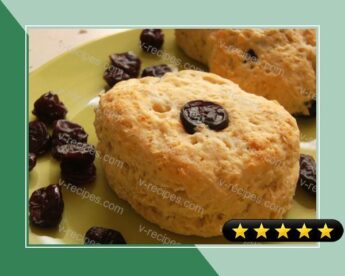 Buttermilk and Sour Cherry Scones for Afternoon Tea and Picnics recipe