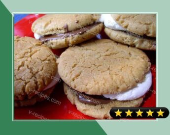 Peanut Butter S'mores Cookies recipe