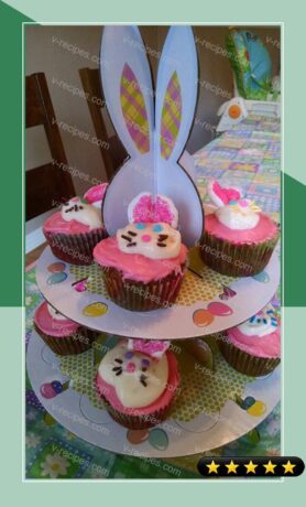 Bunny Cupcake Toppers recipe