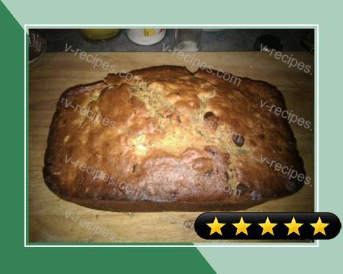 Banana Bread (with Walnuts and Chocolate Chips) recipe