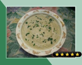 Gourmet's Roasted Cauliflower Soup recipe