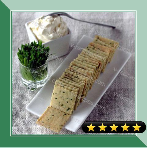 Sour Cream And Chive Crackers recipe
