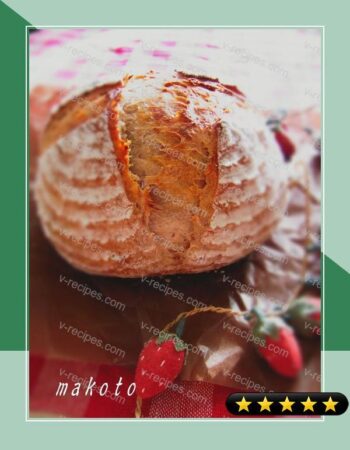 Strawberry & White Chocolate Country-Style Bread recipe