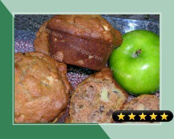 Apple Raisin Walnut Muffins recipe