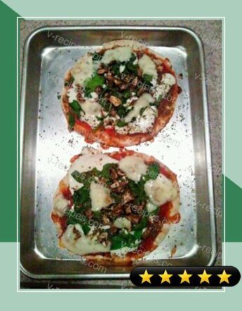 Meatless Pita Pizza recipe