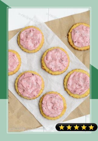 Cranberry Frosted Pistachio Cookies recipe
