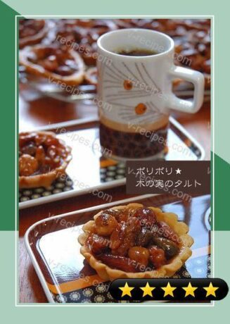Crunchy Mini Nut Tarts recipe