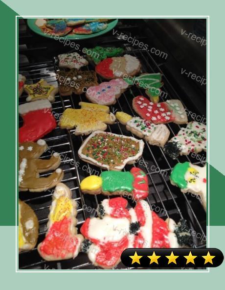 Grandma Flossie's Orange-Kissed Christmas Cookies recipe