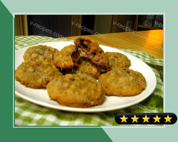 Applesauce Oatmeal Chocolate Chip Cookies recipe