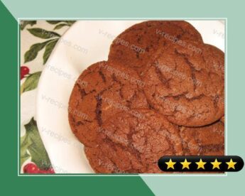 Chocolate Marzipan Sugar Cookies recipe