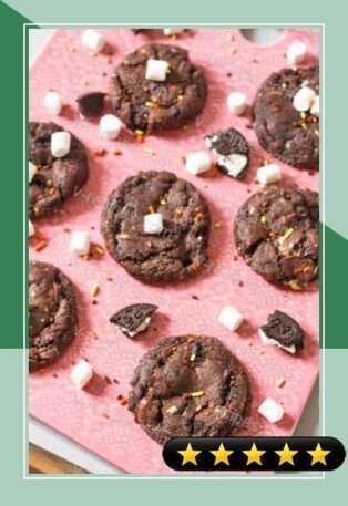 Oreo Funfetti Marshmallow Cookies recipe