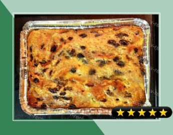 Stollen Bread and Butter Pudding recipe