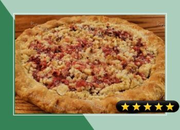 Fresh Raspberry Crumb Pie recipe