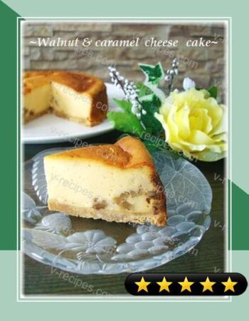 Walnut and Caramel Cheesecake recipe