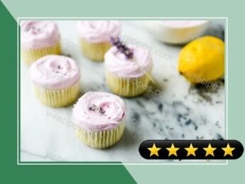 Lemon Cupcakes with Lavender Frosting recipe