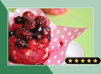 Summer Berry Cupcakes Recipe recipe