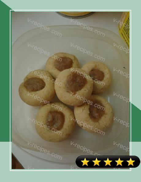 Honey Almond Thumbprint Cookies recipe