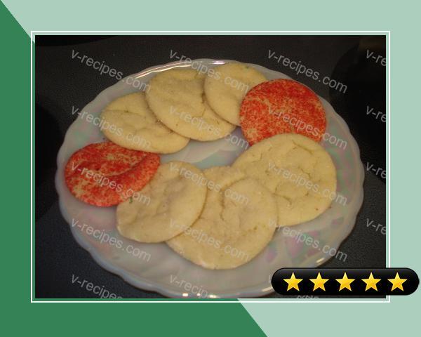 Crackled Sugar Cookies recipe