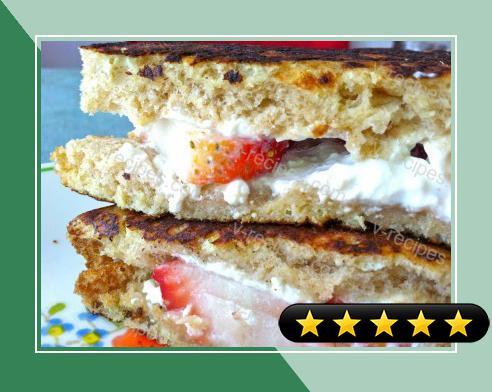 Strawberries & Cream Filled French Toast recipe