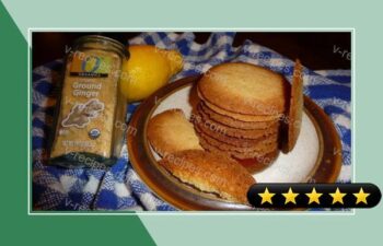 Ginger-Lemon Cookies recipe