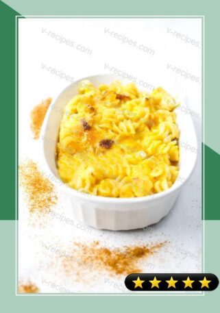 Spicy, Oven-Baked Macaroni & Cheese recipe