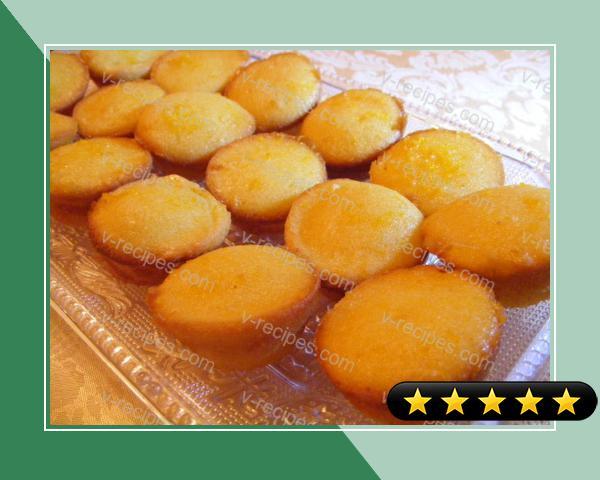 Orange Mini Tea Muffins recipe