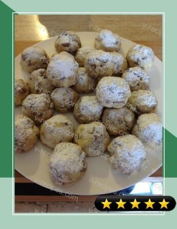Nestle Crunch Snowball Cookies recipe