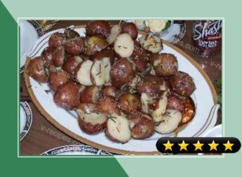 Garlic & Rosemary Baby Potatoes recipe
