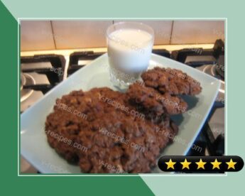 Oatmeal Nut Chocolate Cookies recipe