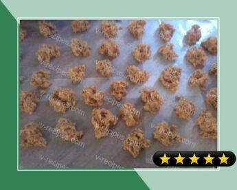 Peanut Butter/Corn Flakes Cookies recipe