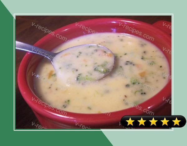 Canadian Broccoli Cheese Soup recipe