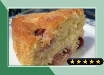 Muscat Wine Sweet Cake With Grapes recipe