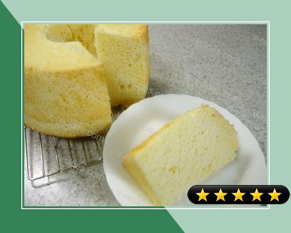 Delicious Fluffy Chiffon Cake with Pancake Mix recipe