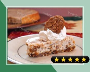 Gingersnap Cookies & Cream Cheesecake recipe