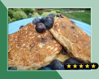 Blueberry Spelt Pancakes recipe