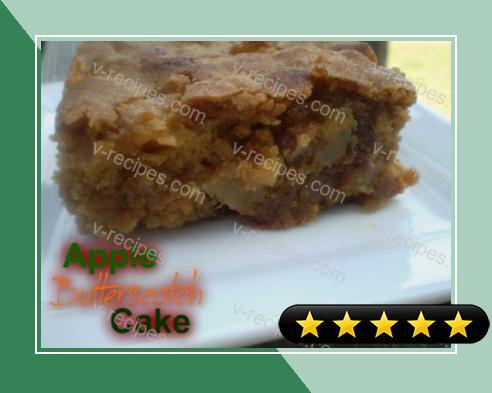 Apple Butterscotch Cake recipe