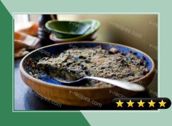 Greens and Red Cabbage Gratin recipe