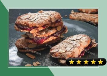 Chewy Almond-Raspberry Sandwich Cookies recipe