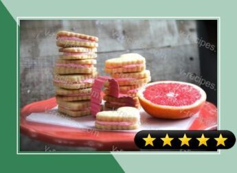 Ruby Red Grapefruit Sandwich Cookies recipe