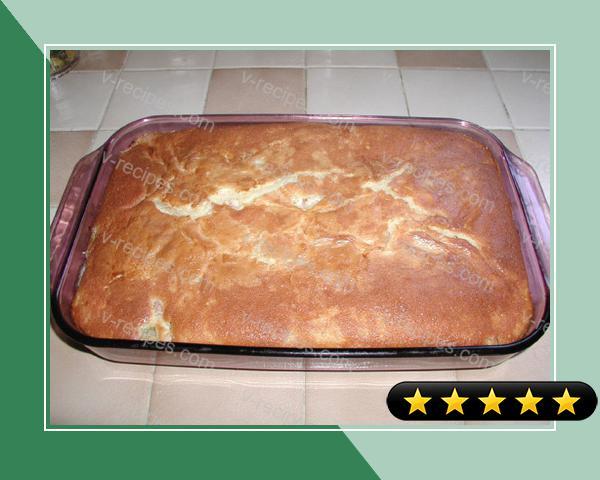 Rhubarb Custard Cake recipe
