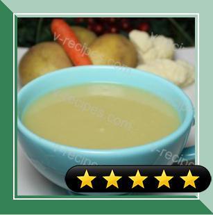 Healthier Potato and Cauliflower Soup recipe