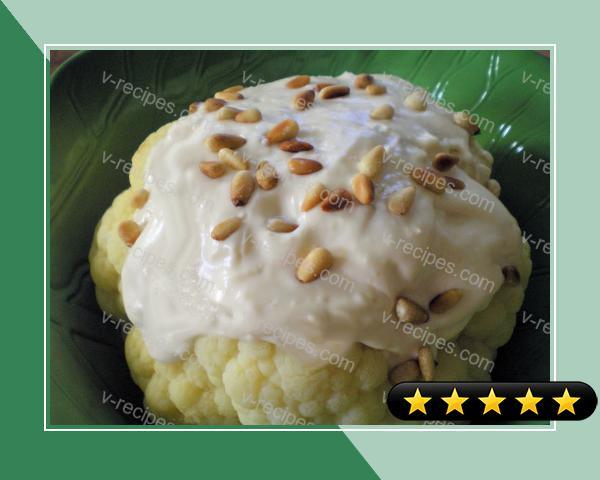Light Creamy Cauliflower recipe