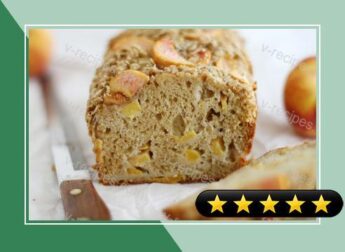 Peaches & Cream Streusel Bread recipe