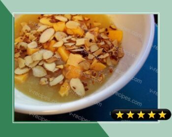 Applesauce With Cheddar Cheese and Toasted Almonds for 2 recipe