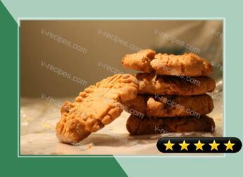 Moist & Chewy Irresistible Peanut Butter Cookies recipe