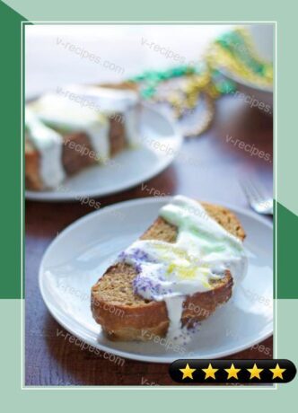 Mardi Gras King Cake French Toast recipe