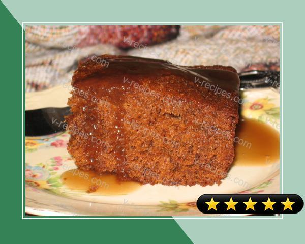 Gingerbread Cake With Brown Sugar Sauce recipe