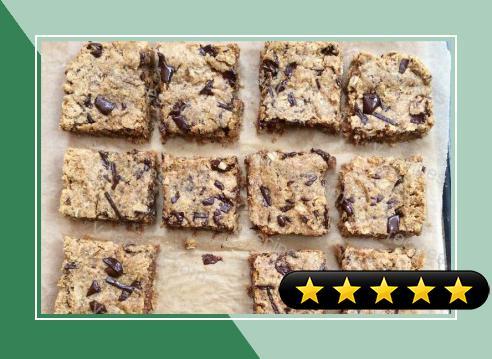Peanut Butter Oatmeal Chocolate Chip Cookie Bars recipe